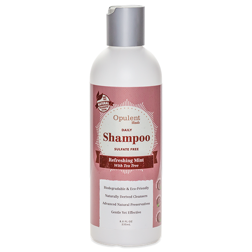 Hair Shampoo - Refreshing Tea Mint with – Blends Tree Opulent