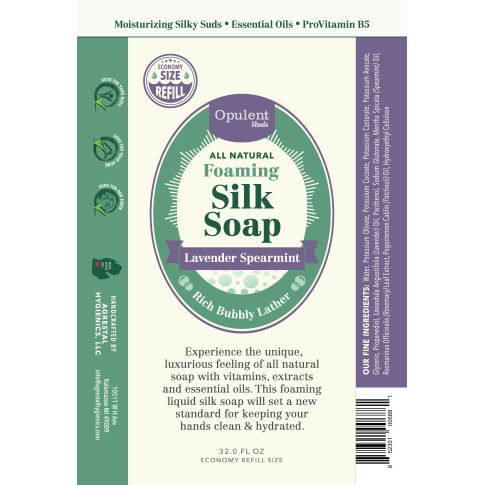 Foaming Silk Soap - Bulk